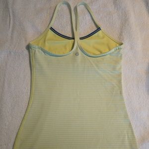 Gray/Yellow Lululemon Tank